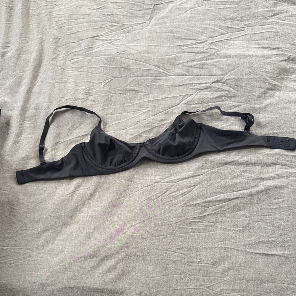 SKIMS Classic Black Underwire Bra